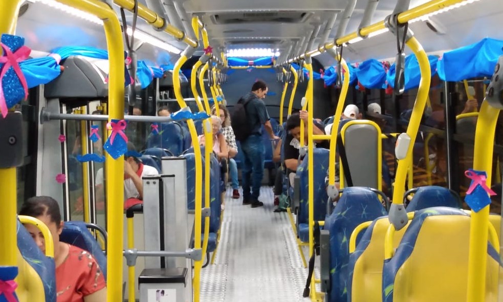 Empresa São José decora ônibus para conscientizar sobre Novembro Azul