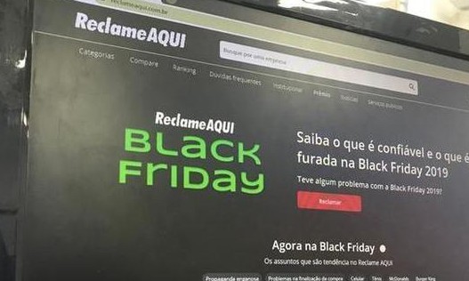 Black Friday: Americanas, Casas Bahia e Luiza estão entre sites mais reclamados