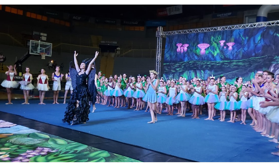 Festival de Ginástica Artística encanta público presente no Poliesportivo