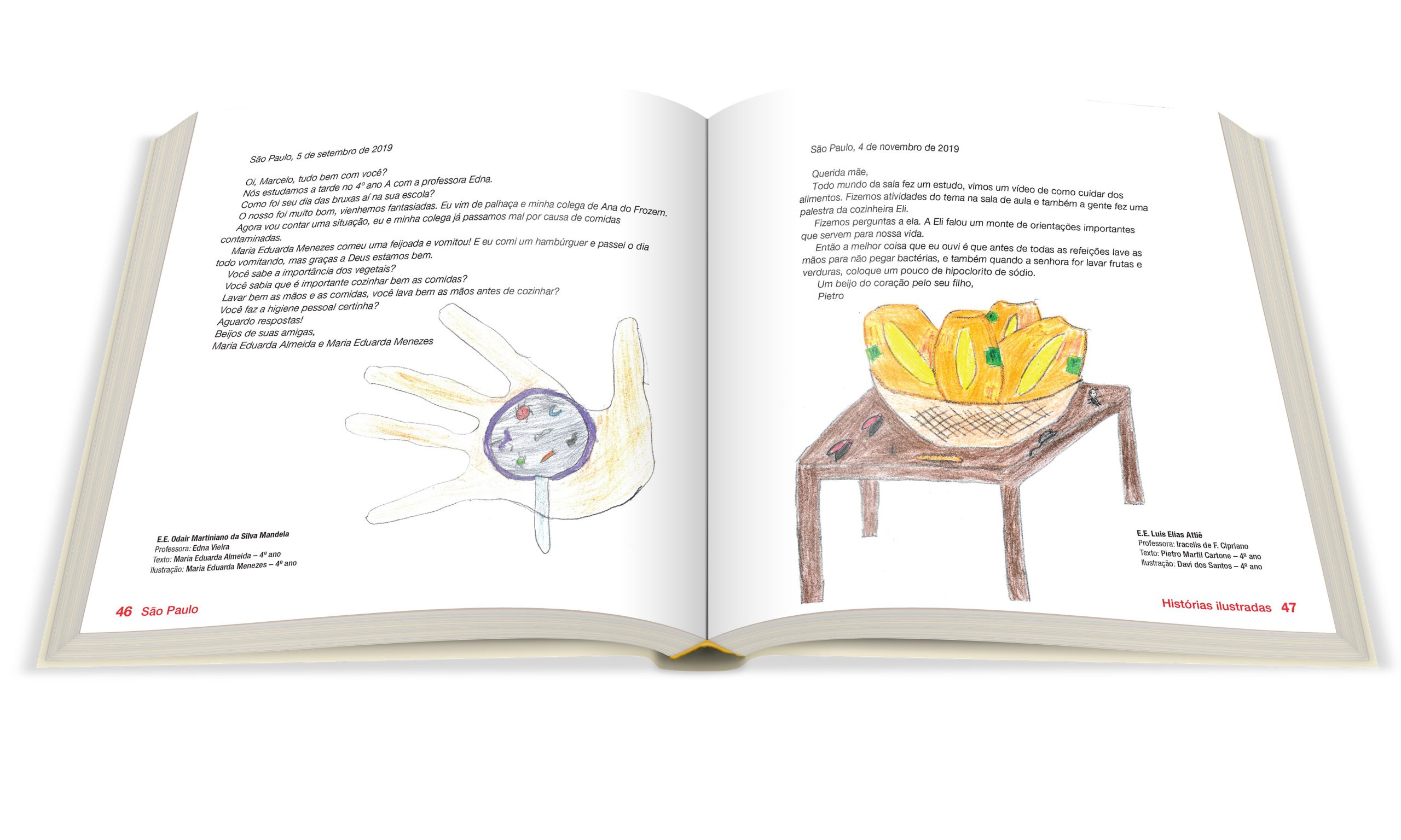 Alunos da rede pública de Franca recebem livros com seus textos e ilustrações
