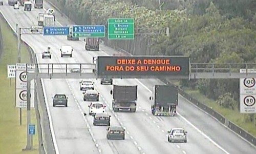 Rodovias da região apoiam a Semana Estadual de Mobilização contra Dengue