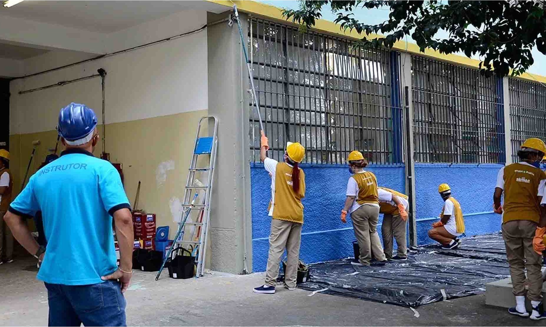 Projeto Escola + Bonita revitaliza mais de 2 mil escolas no Estado de SP
