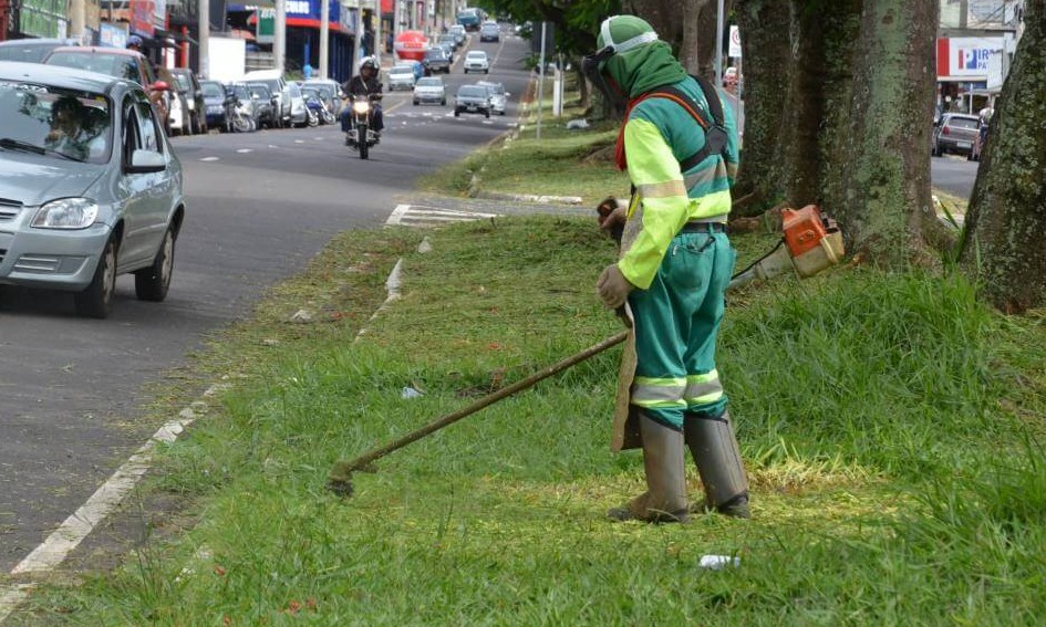 Canteiros e praças de Franca têm trabalho de podas intensificado