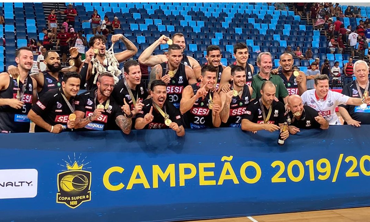 Com virada histórica, Sesi-Franca vence Flamengo e conquista a Copa Super 8