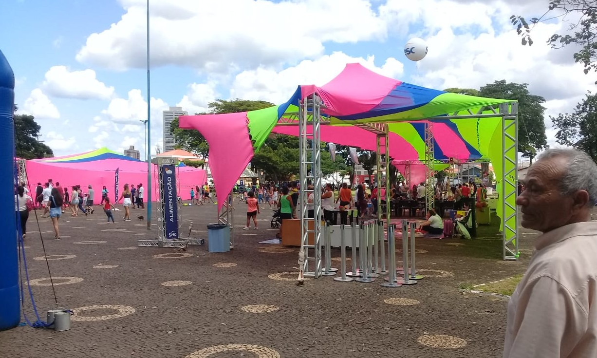 ​Sesc traz a Franca evento cheio de brincadeiras na praça da Capelinha