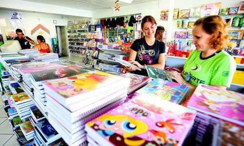 Segundo CDL, venda de materiais escolares deve ter alta de 5% em Franca