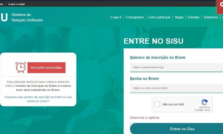 Sisu 2020: problema se repete em mais um ano com lentidão no site oficial