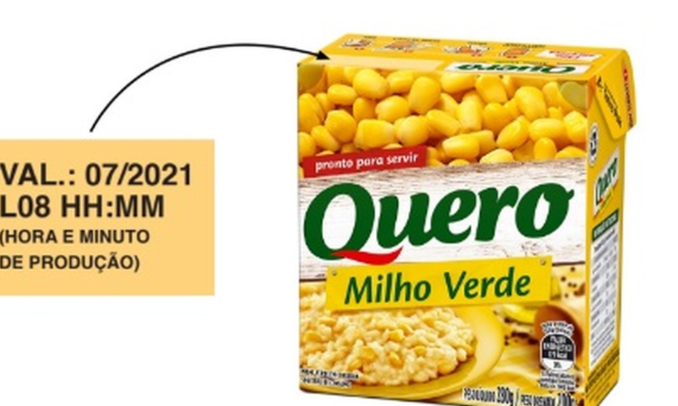 Lote de milho verde da marca Quero é recolhido por presença de bactérias