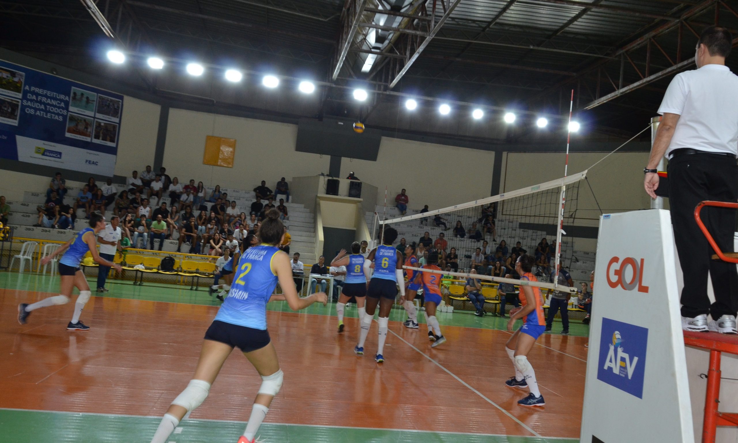 Vôlei feminino de Franca sofre derrota em jogo pela Superliga B contra o Itajaí