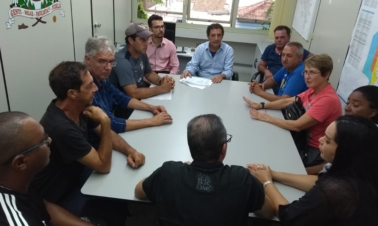 Em reunião no Gabinete,Gilson de Souza dá aval para crescimento do Inter Franca