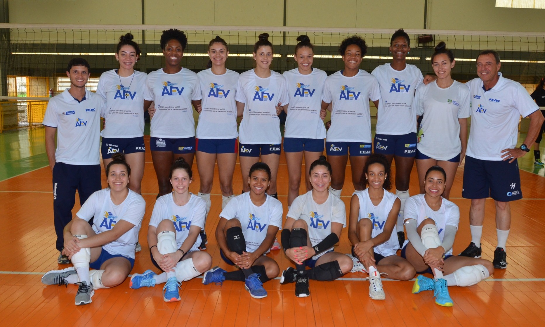 Após vencer em Chapecó,
vôlei feminino de Franca enfrenta o Brasília em casa
