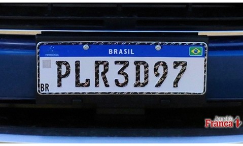 Definida pelo Detran a data para vigor e valor para adesão da Placa Mercosul