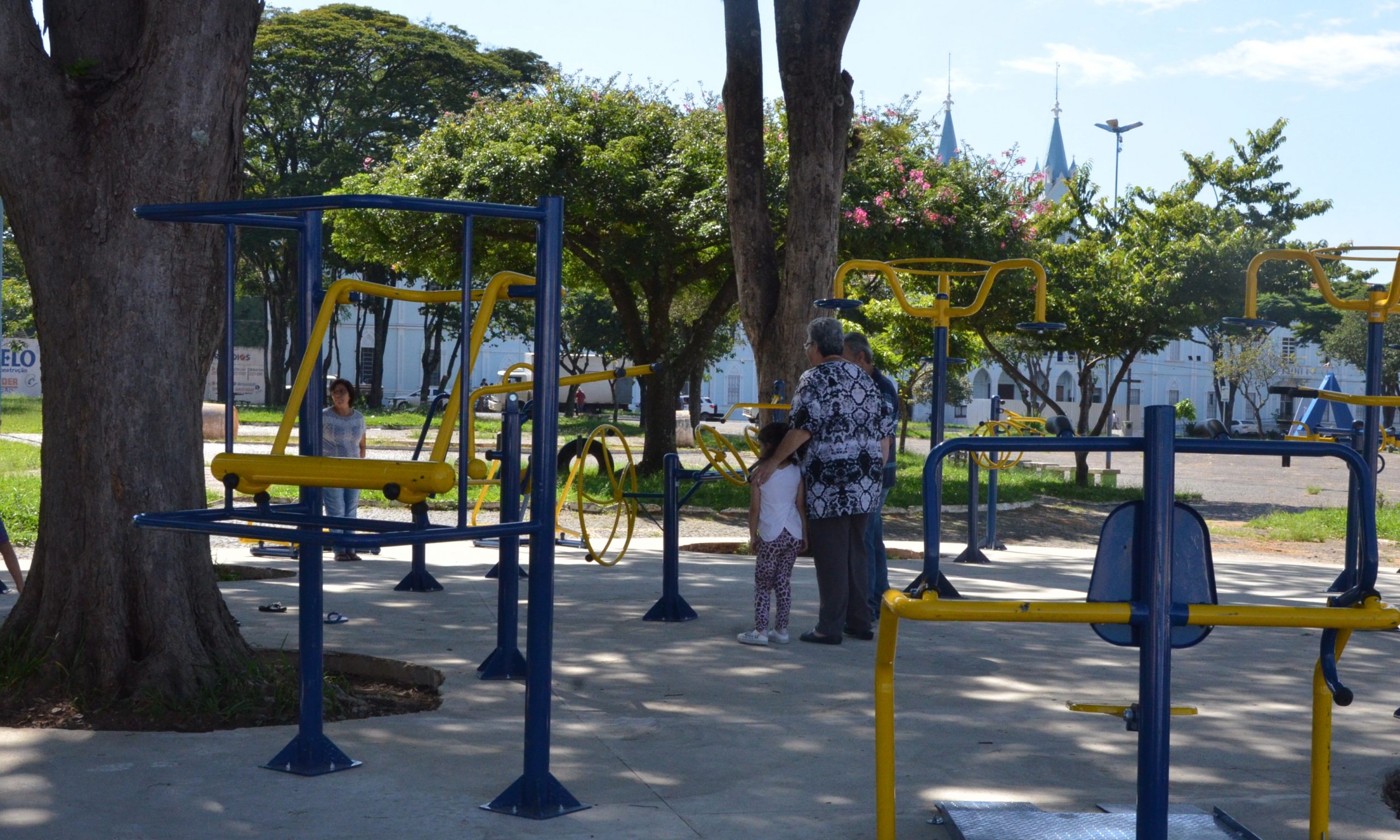 Praça da Capelinha ganha Academia ao Ar Livre para pessoas com deficiência