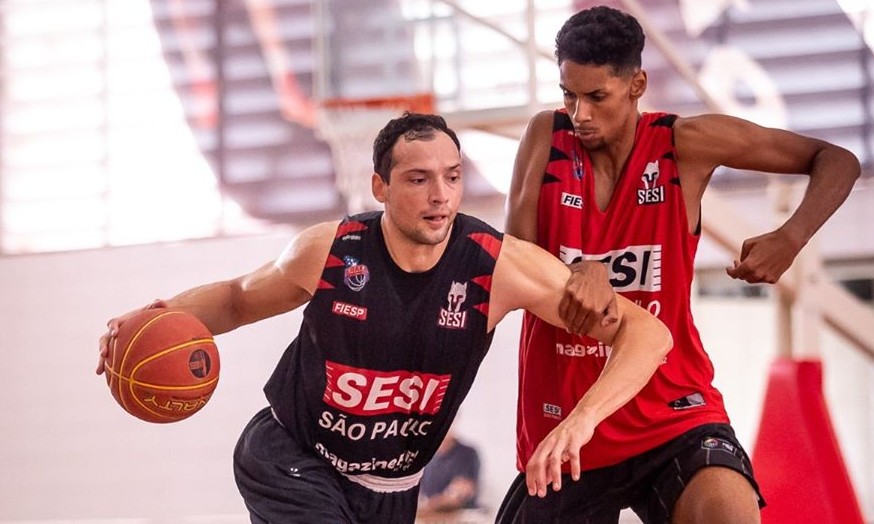 Isolado na 2ª colocação da classificação geral do NBB, Sesi Franca treina duro