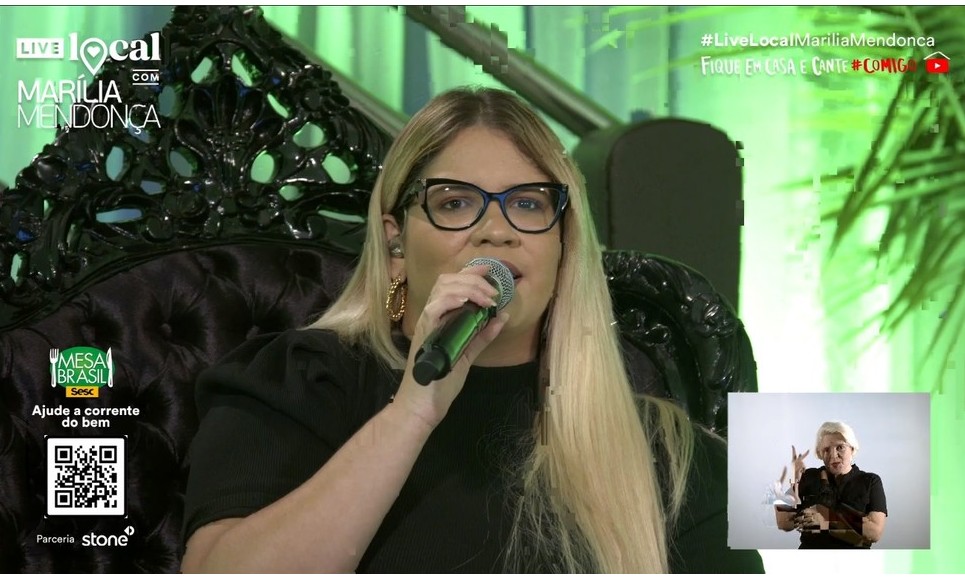 Marília Mendonça: Live se a torna maior transmissão da história do Youtube