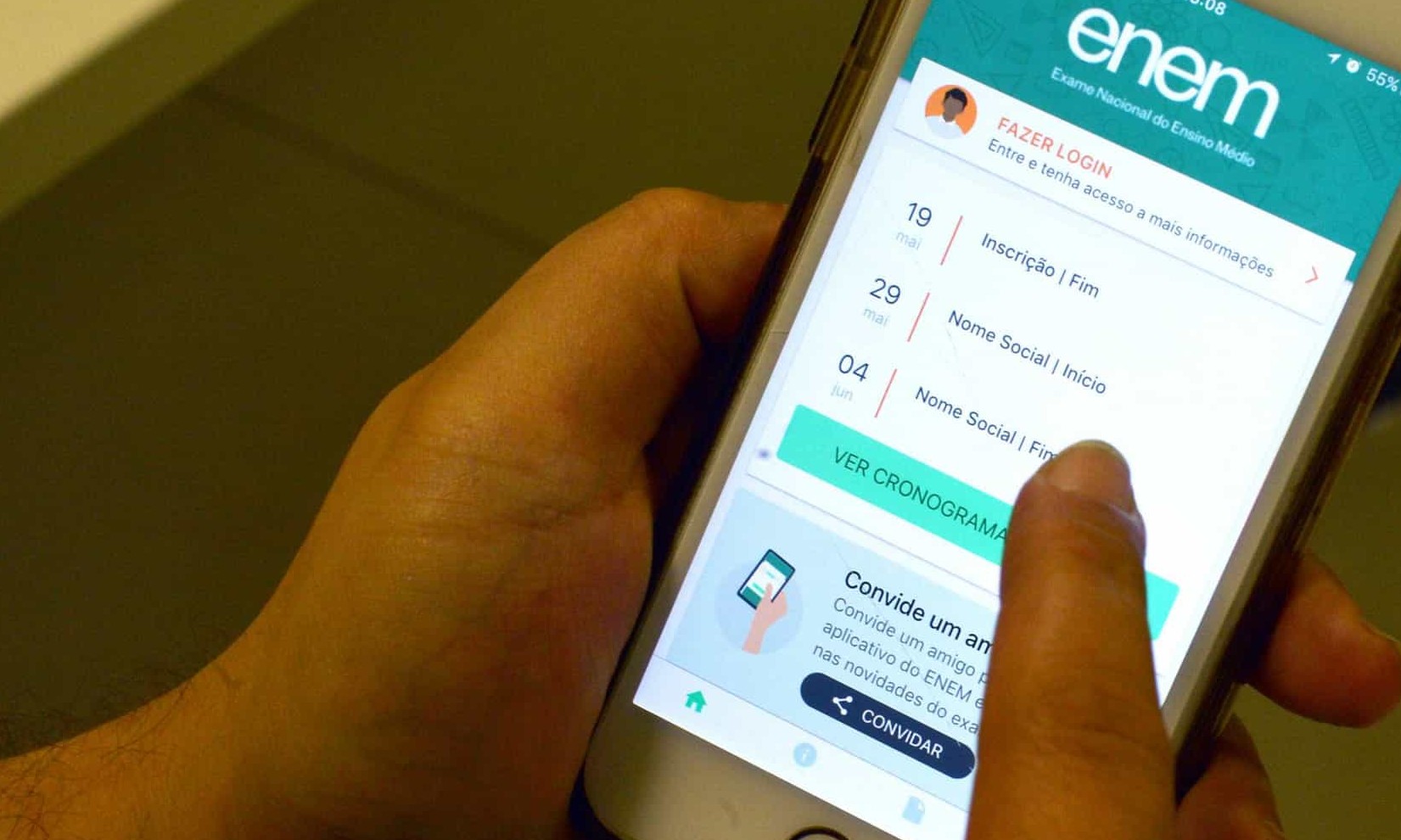 Inep divulga resultado do pedido de isenção da taxa de inscrição no Enem 2020