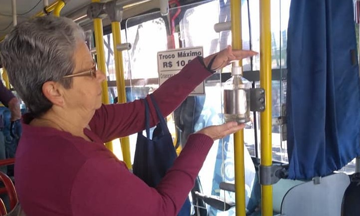 Com covid-19, cai de 57 a 10 mil, número de passageiros nos ônibus de Franca