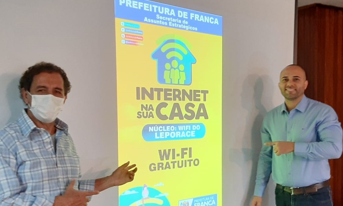 Prefeitura leva internet gratuita a mais de 30 mil moradores do Leporace