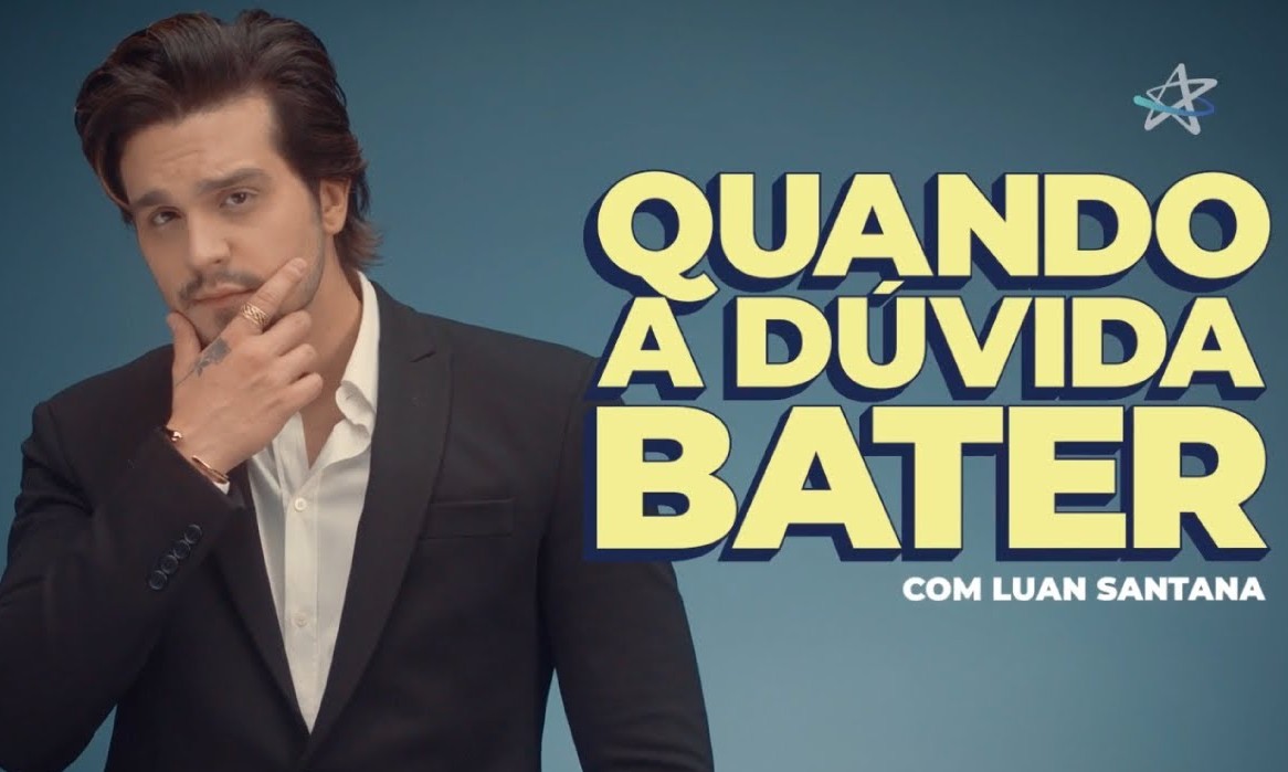 Ensino EAD: Cantor Luan Santana é o mais novo aluno da Cruzeiro do Sul Virtual
