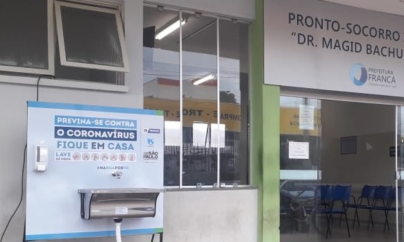 Sabesp instala lavatórios públicos em Franca para a higienização das mãos