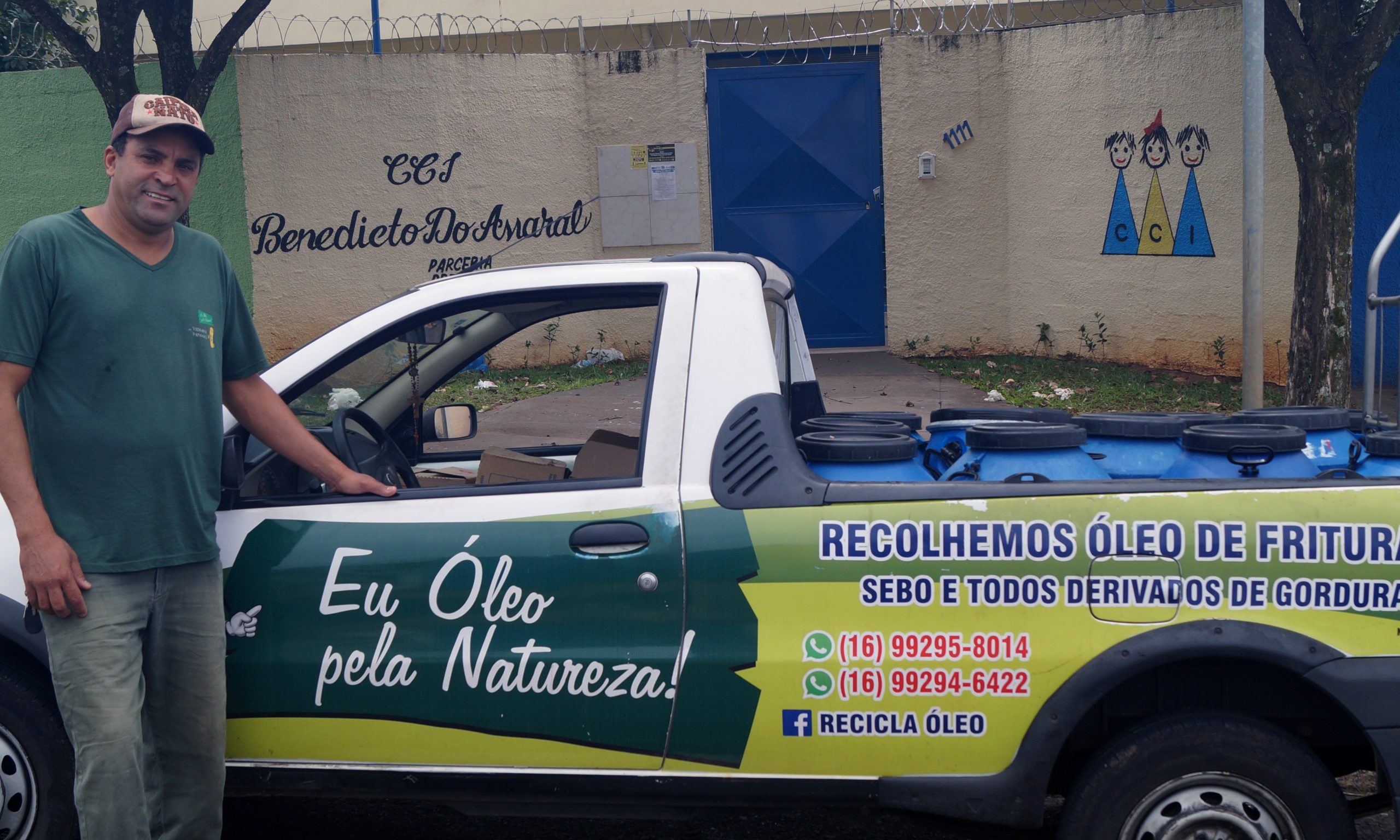 Empresa de Franca de coleta de óleo usado firma parceria para beneficiar creches