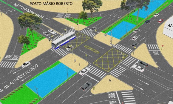 Nenhuma empresa se candidatou às obras do novo trevo da Champagnat