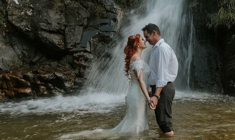 Na Serra da Canastra, noivos fazem casamento mais original do mundo