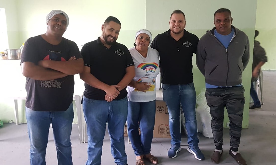 ​Final de semana de ajuda às famílias carentes dos bairros da Zona Norte