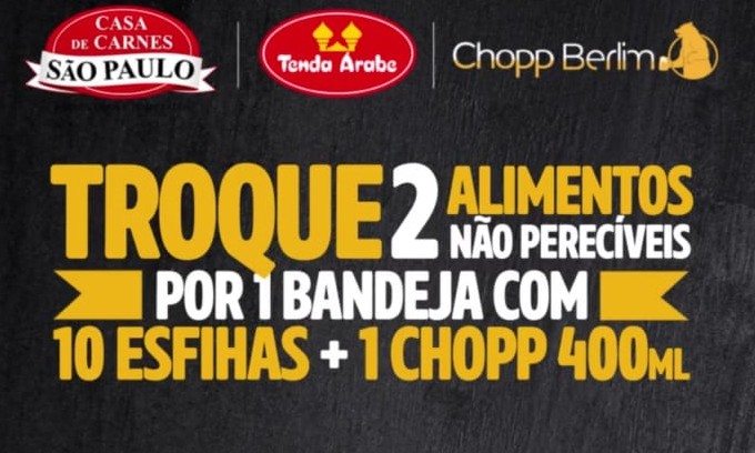 Campanha solidária Franca Contra Fome tem ação de arrecadação neste sábado