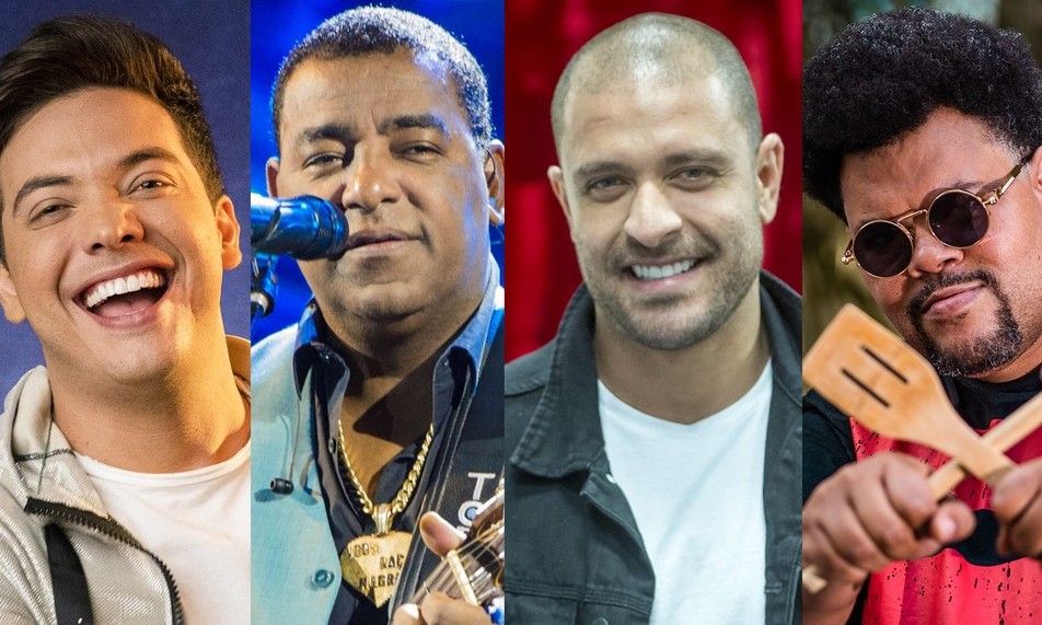Lives deste domingo têm Wesley Safadão, Raça Negra e Diogo Nogueira; confira