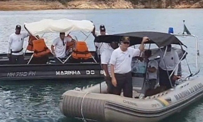 Marinha faz fiscalização na represa de Peixoto e multa muitos motonautas ilegais