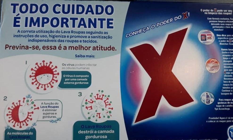 Mentira para vender: Justiça notifica Tixan Ypê; marca diz matar o novo coronavírus