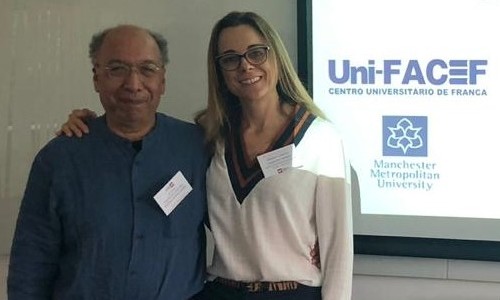 Professora do Uni-Facef é destaque em evento com especialista internacional