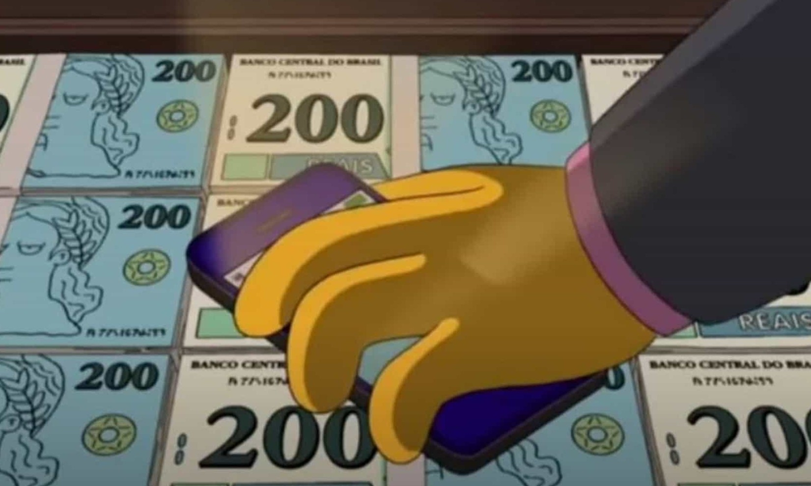 Internautas lembram que ‘Os Simpsons’ previram nota de R$ 200 em 2014