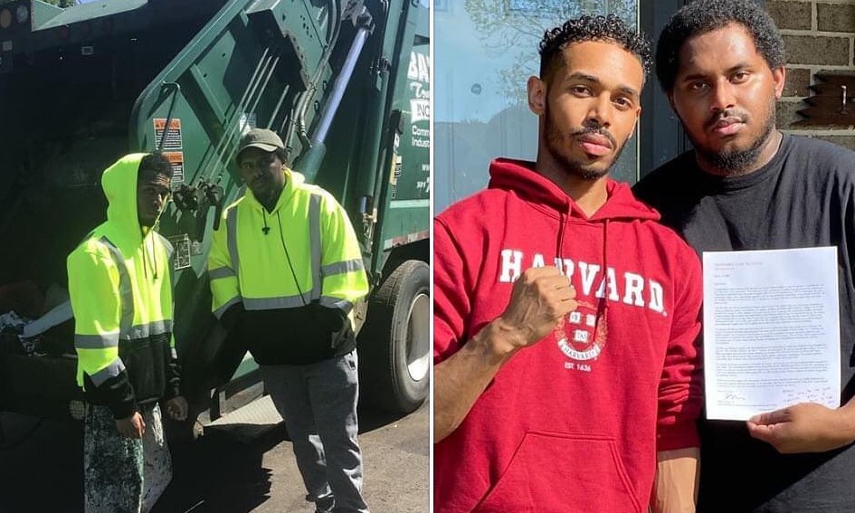 Aluno que trabalhava de lixeiro é aceito no curso de Direito de Harvard