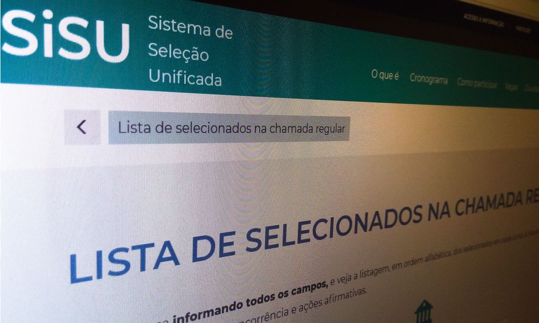 Resultado do Sisu do segundo semestre já se encontra disponível no site