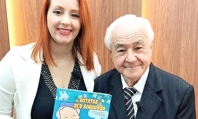 Karina Gera lança livro infantil inspirado em ‘seu’ Aparecido Maldonado