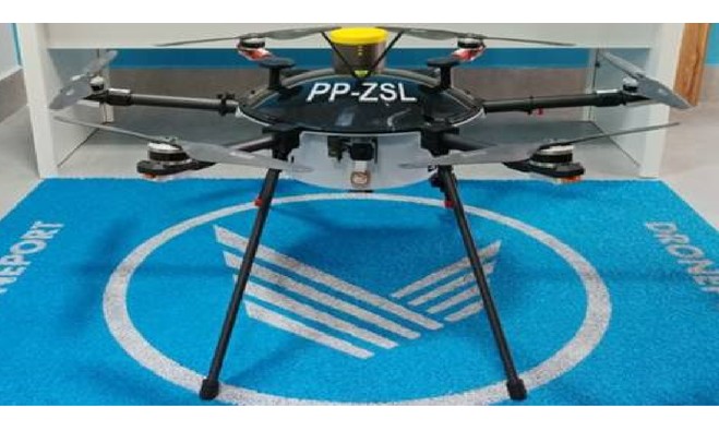 Empresa francana é credenciada pela Anac a fazer entregas com drones