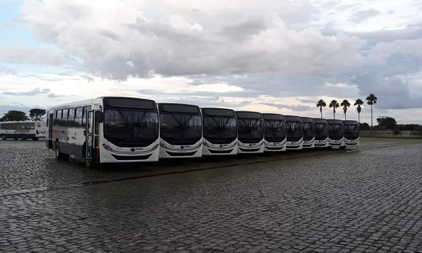 Franca recebe 10 novos ônibus para compor a frota do transporte coletivo