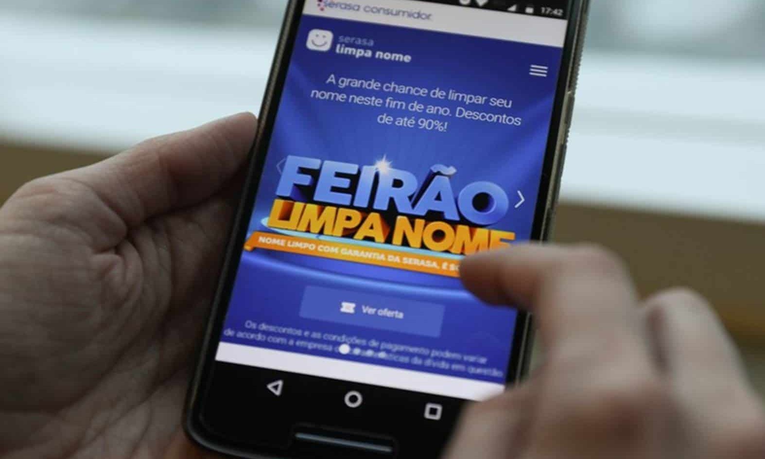 Serasa prorroga até 8 de setembro prazo para limpar nome por R$ 100