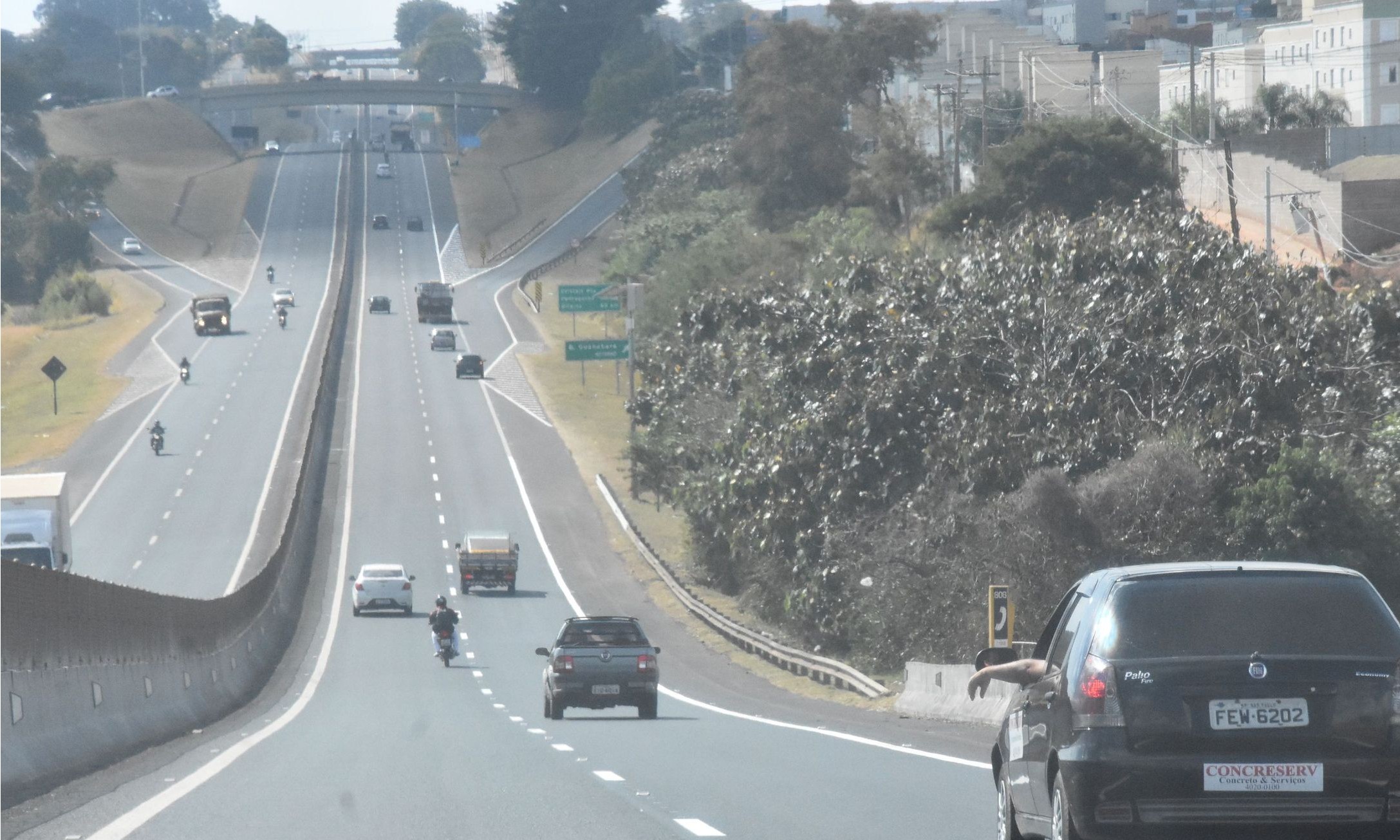 Frente fria mobiliza Polícia Rodoviária nas estradas da região de Franca