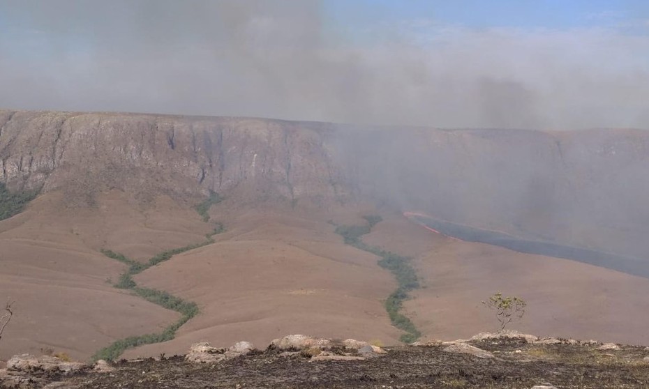 Serra da Canastra: incêndio intencional já queimou cerca de 13 mil hectares