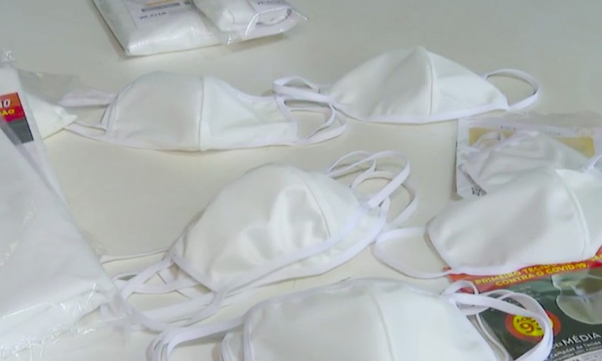 Fábrica em Brodowski produz máscaras com tecido que elimina o covid-19