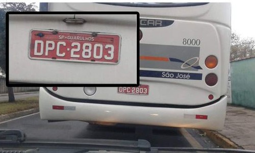 São José contesta denúncia de ônibus com placas de Guarulhos