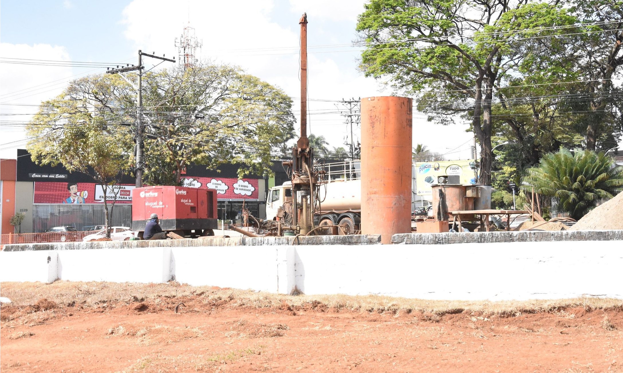 Avenida Alonso y Alonso sofrerá interdições por conta de obras na rotatória