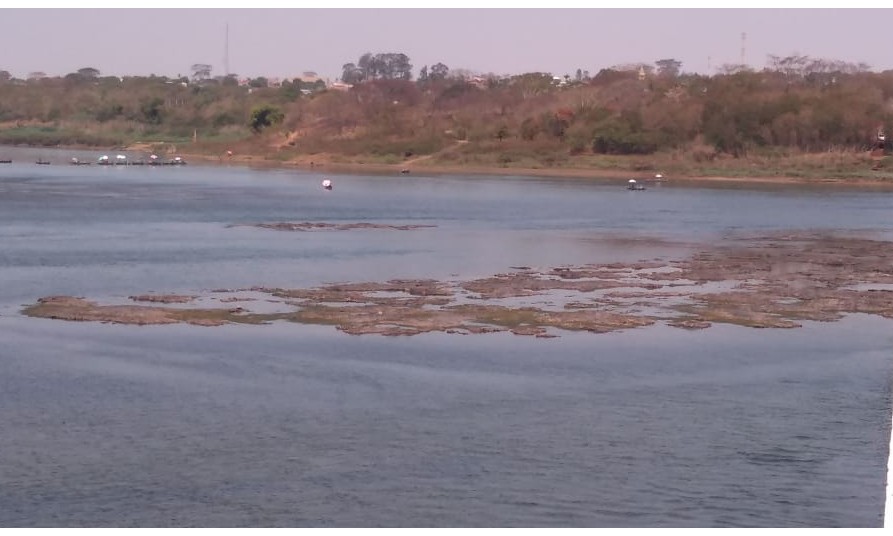 Falta de água ameaça pontos turísticos e banhistas no rio Grande