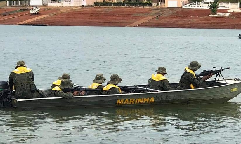Lago da Usina de Furnas terá combate simulado pela Marinha do Brasil