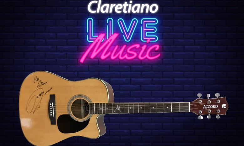 Live do Claretiano vai sortear violão autografado por Gusttavo Lima