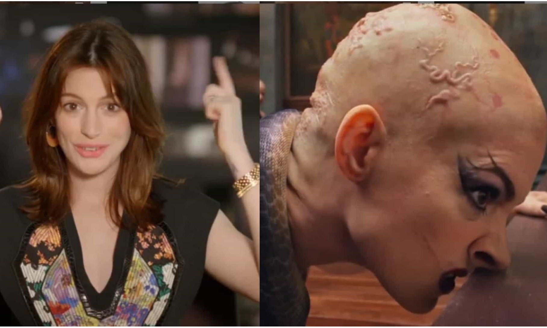 Anne Hathaway surge irreconhecível em novo filme que estreia no dia 22