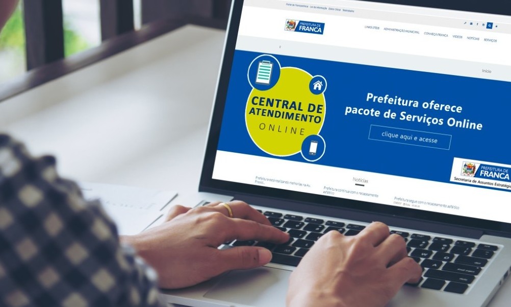 Contribuintes de Franca podem se beneficiar com serviços online da Prefeitura